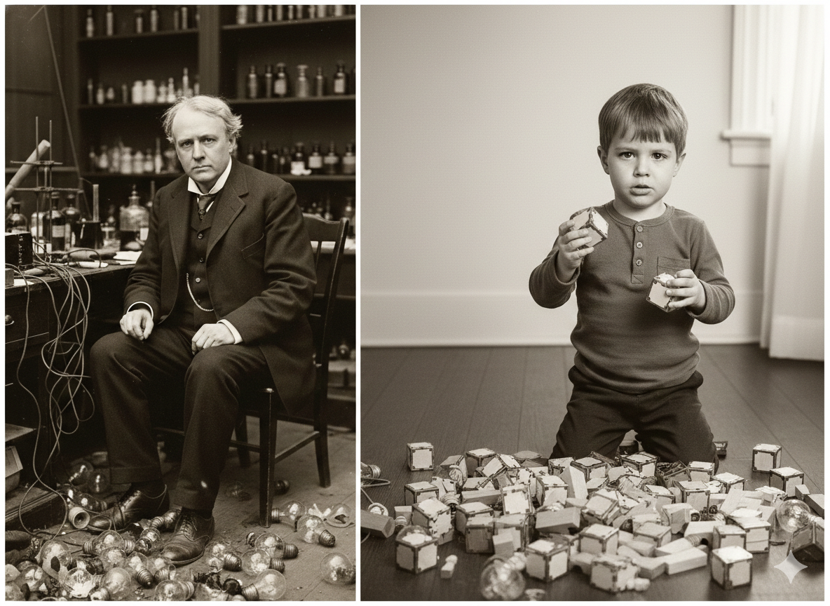 First Principle Thinkers - Thomas Edison: The Genius of Failure