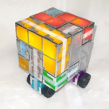 Load image into Gallery viewer, Quad Magnetic Electronic Cubes Set | LED Light-Up STEAM Building Blocks with Music &amp; Recorder | STEM Educational Toy, Montessori &amp; Sensory Play for ADHD, SEN &amp; Autism | Fun for All Ages 1–100
