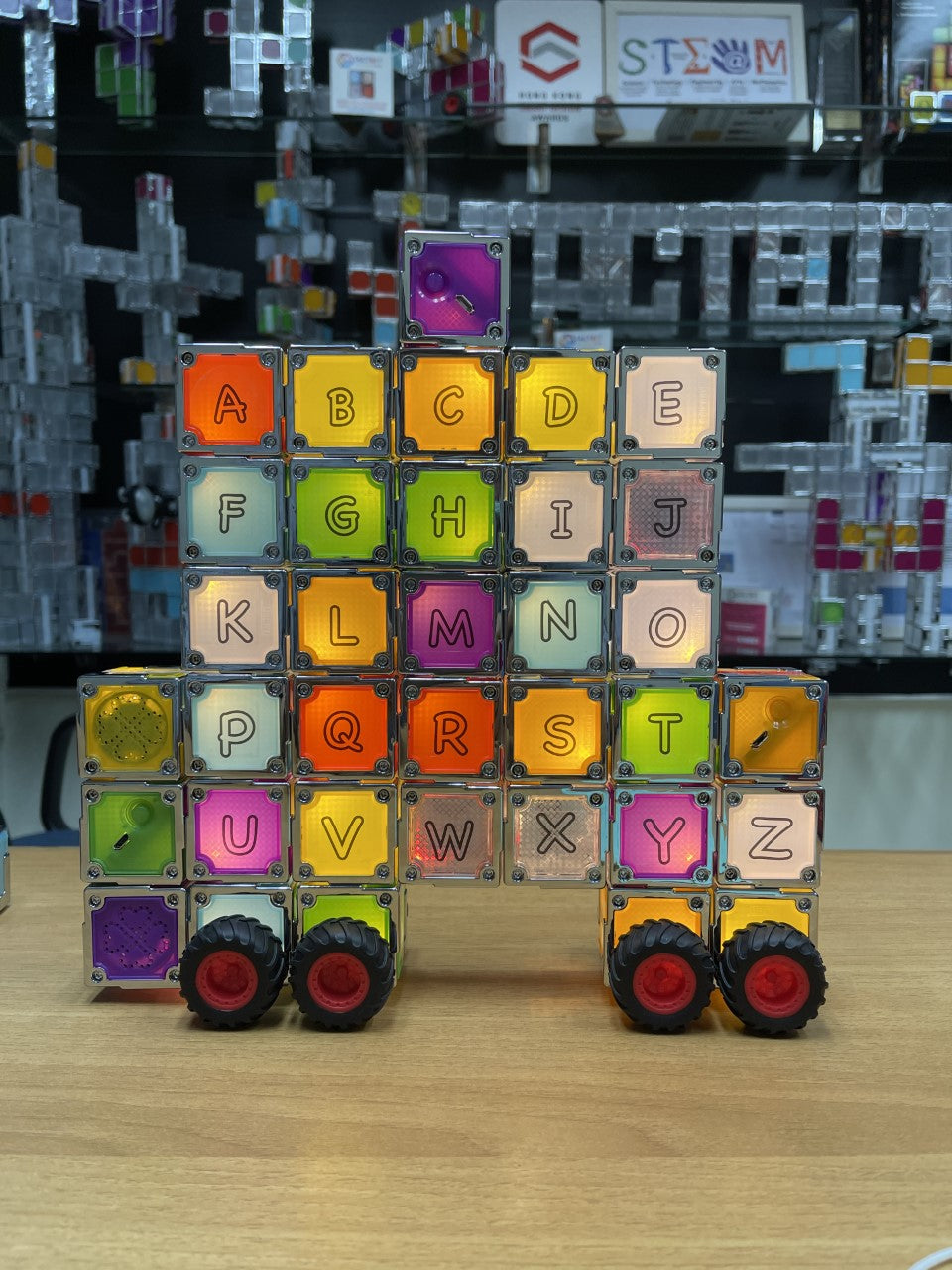 children education stem toys magnetic building bricks